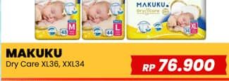 Promo Harga Makuku Dry & Care Celana XL36, XXL34 34 pcs - Yogya
