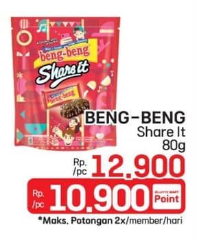 Promo Harga Beng-beng Share It Festive per 10 pcs 9 gr - LotteMart