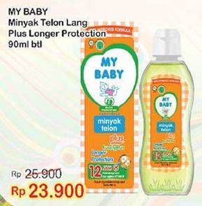 Promo Harga MY BABY Minyak Telon Plus Longer Protection 90 ml - Indomaret