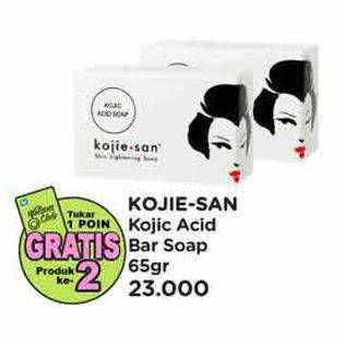 Promo Harga Kojie San Skin Lightening Soap Kojic Acid Soap 65 gr - Watsons