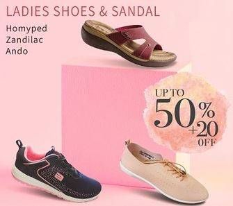Promo Harga Homyped / Zandilac / Ando Ladies Shoes & Sandal  - Carrefour
