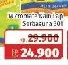 Promo Harga BAGUS Micromate Lap Serbaguna 301  - Lotte Grosir