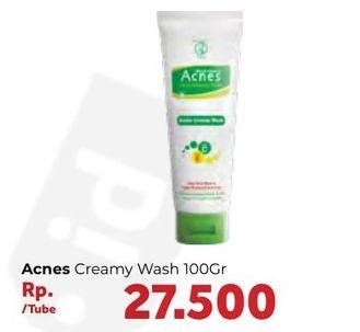 Promo Harga ACNES Creamy Wash 100 gr - Carrefour