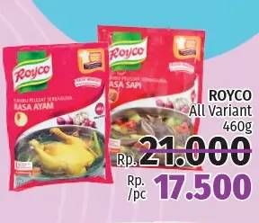 Promo Harga ROYCO Penyedap Rasa 460 gr - LotteMart