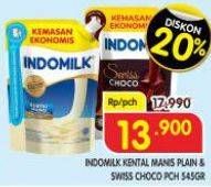 Promo Harga Indomilk Susu Kental Manis Plain, Cokelat 545 gr - Superindo