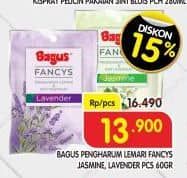 Promo Harga Bagus FANCYS Pengharum Lemari Jasmine, Lavender 60 gr - Superindo