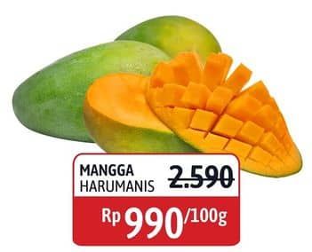 Promo Harga Mangga Harum Manis per 100 gr - Alfamidi