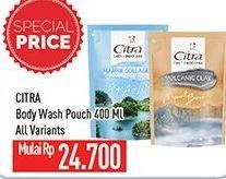 Promo Harga CITRA Body Wash All Variants 400 ml - Hypermart