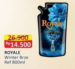 Promo Harga So Klin Royale Parfum Collection Winter Breeze 800 ml - Alfamart