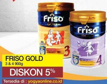 Promo Harga FRISO GOLD 3 & 4  - Yogya