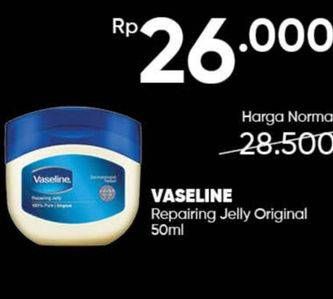 Promo Harga VASELINE Repairing Jelly Original 50 ml - Guardian