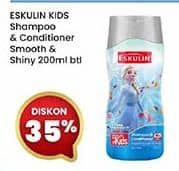 Promo Harga Eskulin Kids Shampoo & Conditioner Soft Silky 200 ml - Indomaret