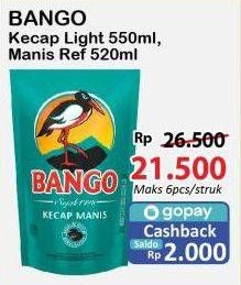 Promo Harga Bango Kecap Manis/Light  - Alfamart