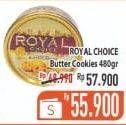 Promo Harga DANISH Royal Choice Butter Cookies 480 gr - Hypermart