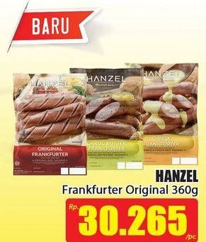Promo Harga HANZEL Frankfurter Original 360 gr - Hari Hari