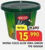 Promo Harga WONG COCO Aloe Vera 1000 gr - Superindo