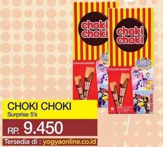Promo Harga CHOKI-CHOKI Coklat Chococashew Surprise Pack per 5 pcs 10 gr - Yogya