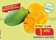 Promo Harga Mangga Gedong per 100 gr - Superindo