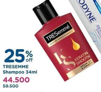Promo Harga TRESEMME Shampoo 340 ml - Watsons