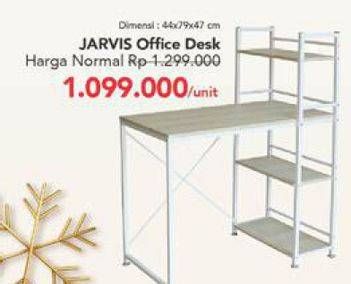 Promo Harga JARVIS Office Desk 44x79x47cm  - Carrefour