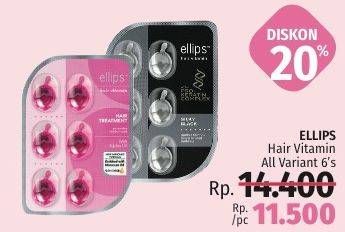 Promo Harga ELLIPS Hair Vitamin All Variants 6 pcs - LotteMart