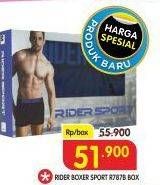 Promo Harga RIDER Boxer Sport R787B 1 pcs - Superindo
