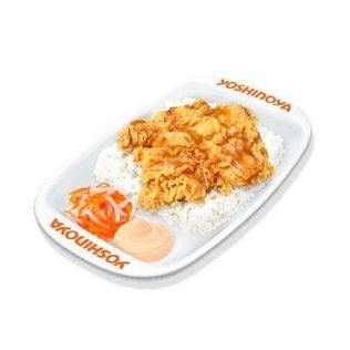 Promo Yoshinoya Super Deal BFC (Big Fried Chicken).
Ayam Goreng Besar Tanpa Tulang (1 Pc) Dan Nasi