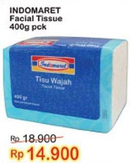 Promo Harga INDOMARET Facial Tissue 400 gr - Indomaret