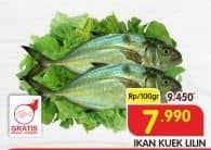 Promo Harga Ikan Kuek Lilin per 100 gr - Superindo