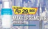 Promo Harga MAYBELLINE Make Up Remover Eye & Lip  - Indomaret