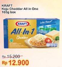 Promo Harga KRAFT Cheese Cheddar 165 gr - Indomaret