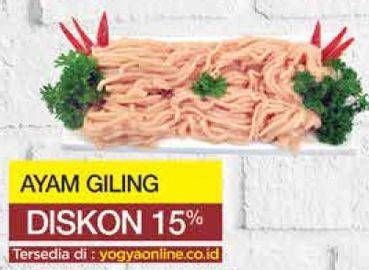 Promo Harga Daging Giling Ayam  - Yogya