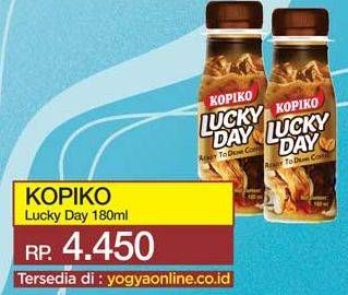 Promo Harga Kopiko Lucky Day 180 ml - Yogya