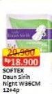 Promo Harga SOFTEX Daun Sirih 36cm 13 pcs - Alfamart