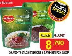 Promo Harga DEL MONTE Cooking Sauce Barbeque, Spaghetti 250 gr - Superindo