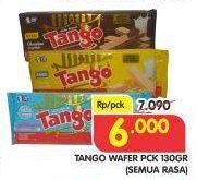 Promo Harga TANGO Long Wafer All Variants 130 gr - Superindo