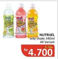 Promo Harga NUTRIJELL Jelly Shake All Variants 340 ml - Alfamidi