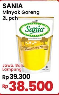 Promo Harga Sania Minyak Goreng 2000 ml - Indomaret