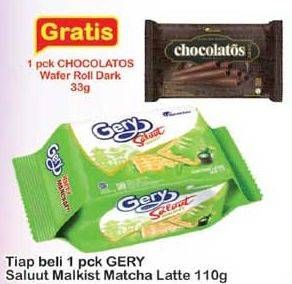 Promo Harga GERY Malkist Matcha Latte 110 gr - Indomaret