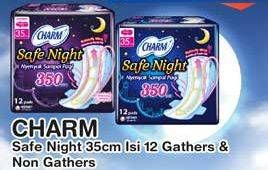 Promo Harga Charm Safe Night Wing 35cm, Gathers 35cm 12 pcs - Yogya