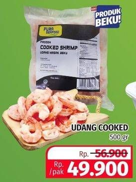 Promo Harga Udang Cooked 500 gr - Lotte Grosir