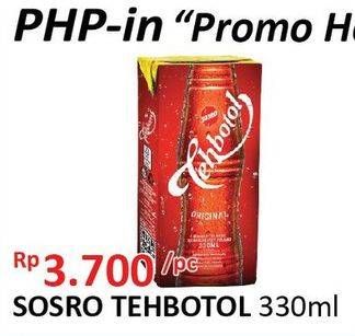Promo Harga SOSRO Teh Botol Original 330 ml - Alfamidi