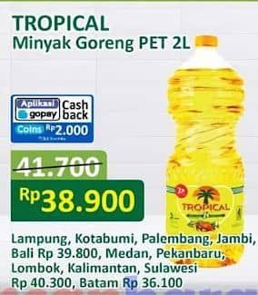 Promo Harga Tropical Minyak Goreng 2000 ml - Alfamart