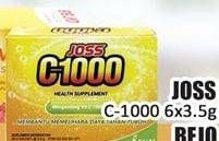 Promo Harga JOSS C1000 Health Supplement per 6 sachet 3 gr - Hari Hari
