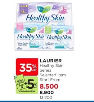 Promo Harga Laurier Healthy Skin  - Watsons