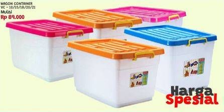 Promo Harga LION STAR Wagon Container VC-10, VC-18, VC-20, VC-21  - Courts