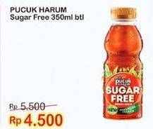Promo Harga TEH PUCUK HARUM Minuman Teh Sugar Free 350 ml - Indomaret