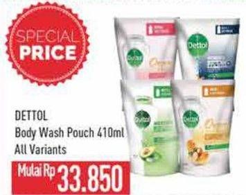 Promo Harga Dettol Body Wash All Variants 410 ml - Hypermart