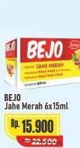 Promo Harga Bintang Toedjoe Bejo Jahe Merah per 6 sachet 15 ml - Alfamart