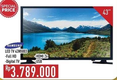 Promo Harga SAMSUNG UA43N5003 TV LED 43"  - Hypermart